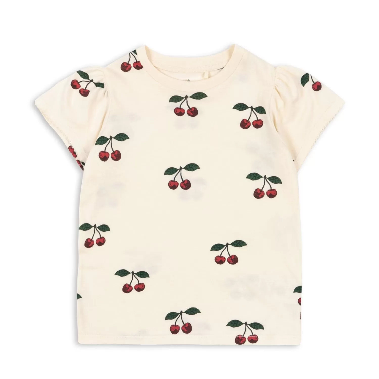 Flash Sale Konges Sløjd Famo-T-Shirt Met Pofmouwen - Ma Grande Cerise