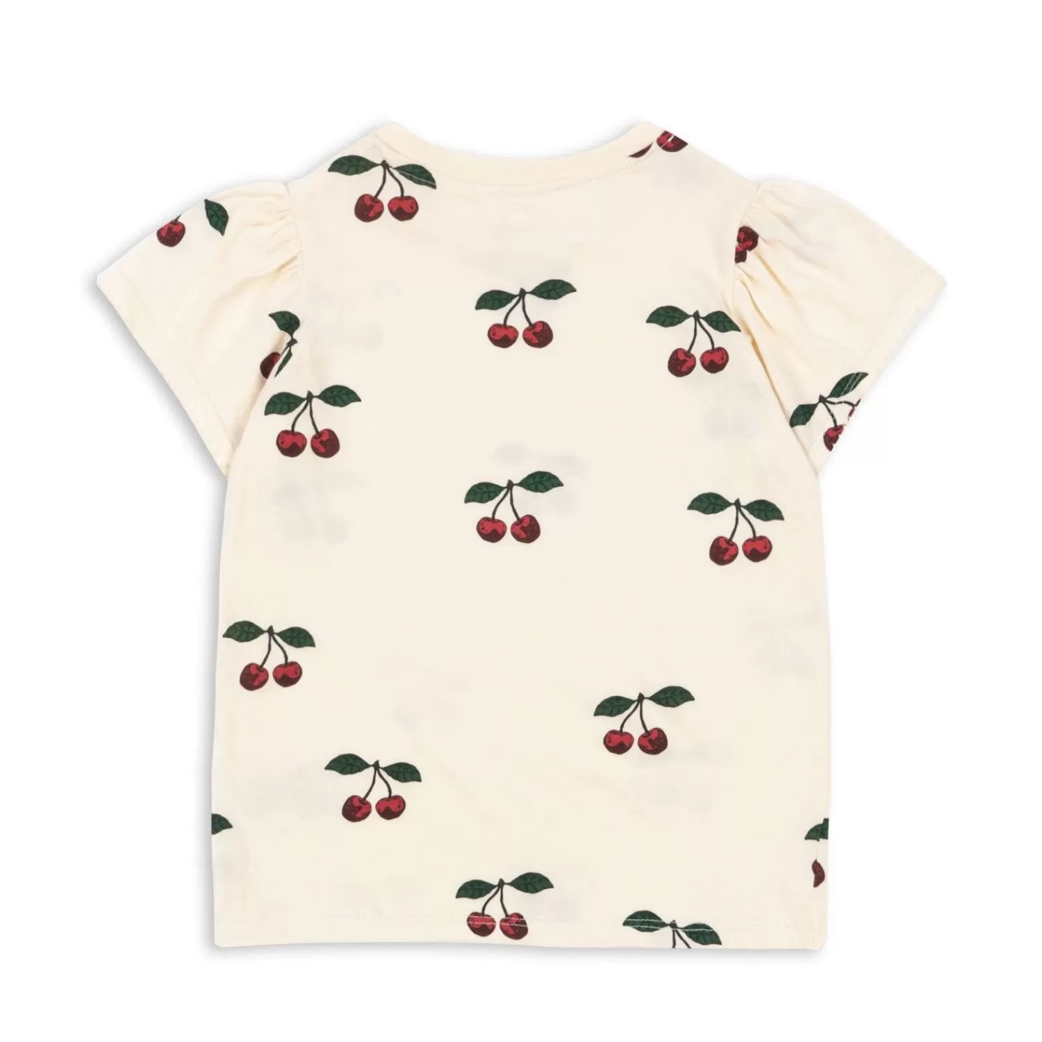 Flash Sale Konges Sløjd Famo-T-Shirt Met Pofmouwen - Ma Grande Cerise