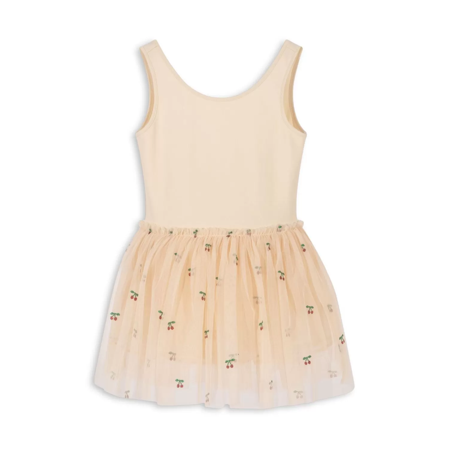 Flash Sale Konges Sløjd Feeerieke Ballerinajurk Met Spaghettibandjes - Cherry Glitter
