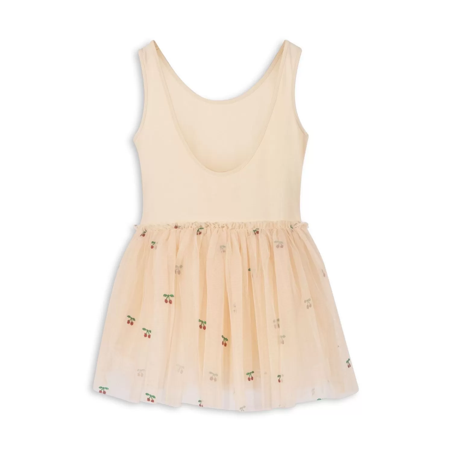 Flash Sale Konges Sløjd Feeerieke Ballerinajurk Met Spaghettibandjes - Cherry Glitter