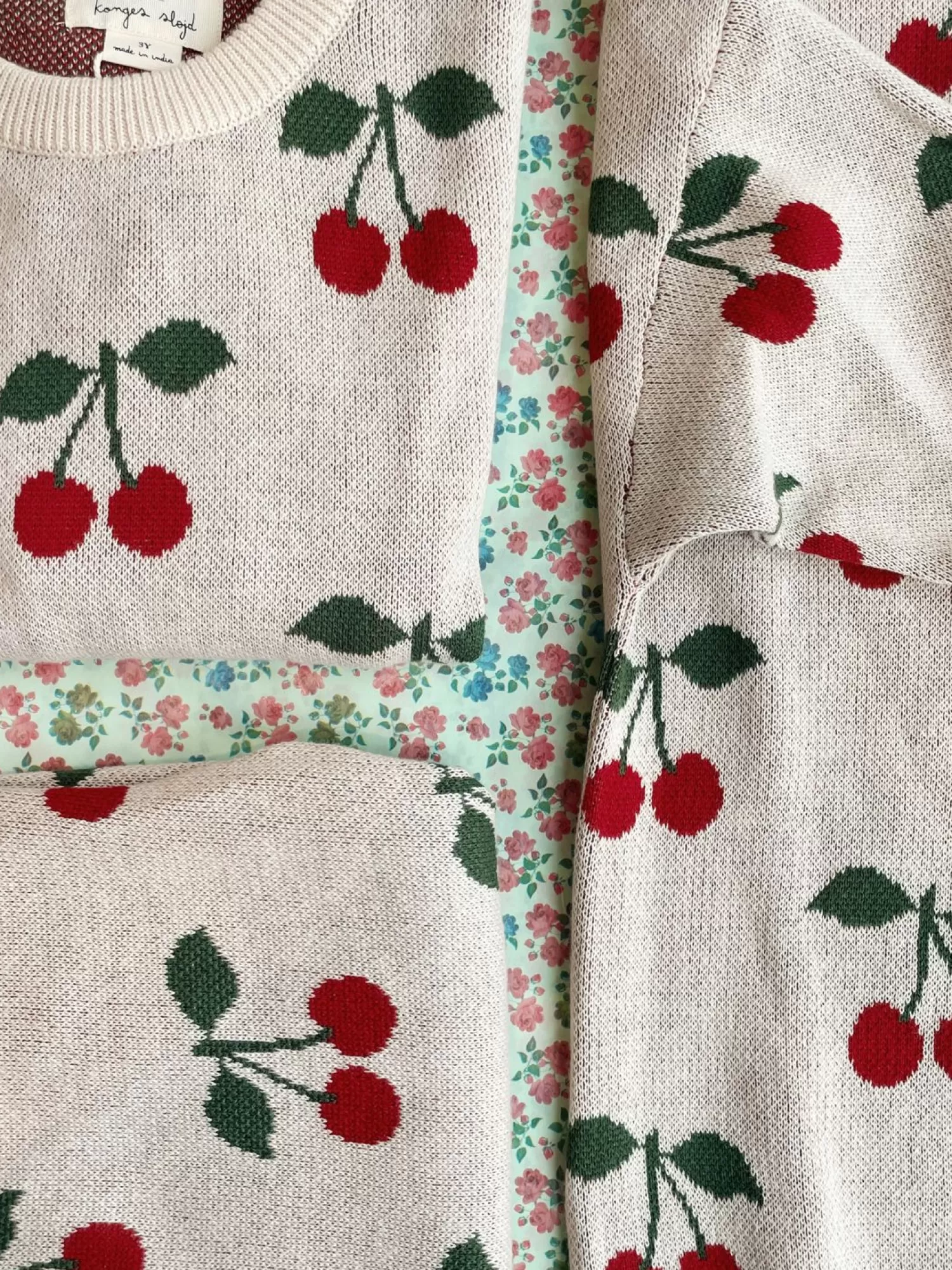 Flash Sale Konges Sløjd Gebreide Lapis-Blouse - Cherry