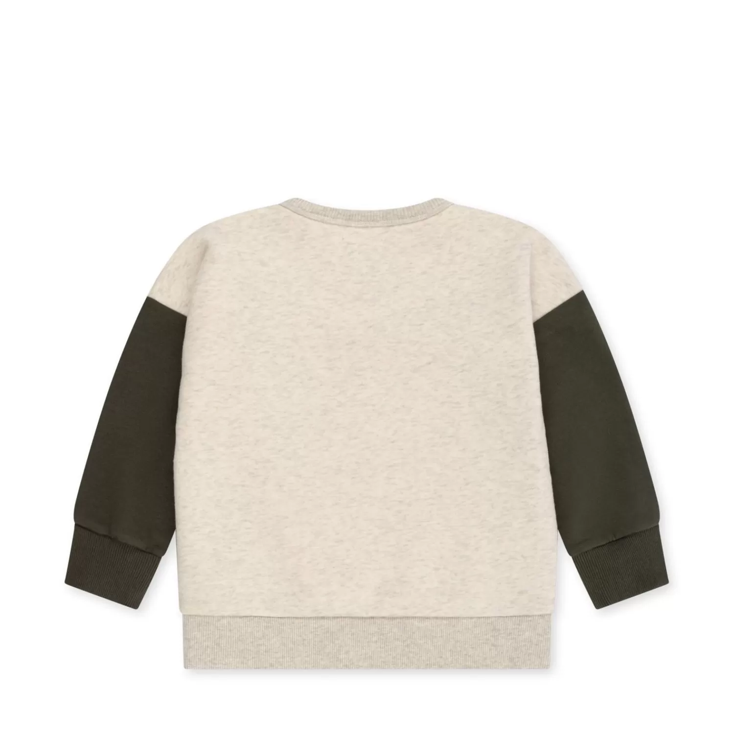 Fashion Konges Sløjd Lou Sweatshirt Met Pailletten - Off White Melange