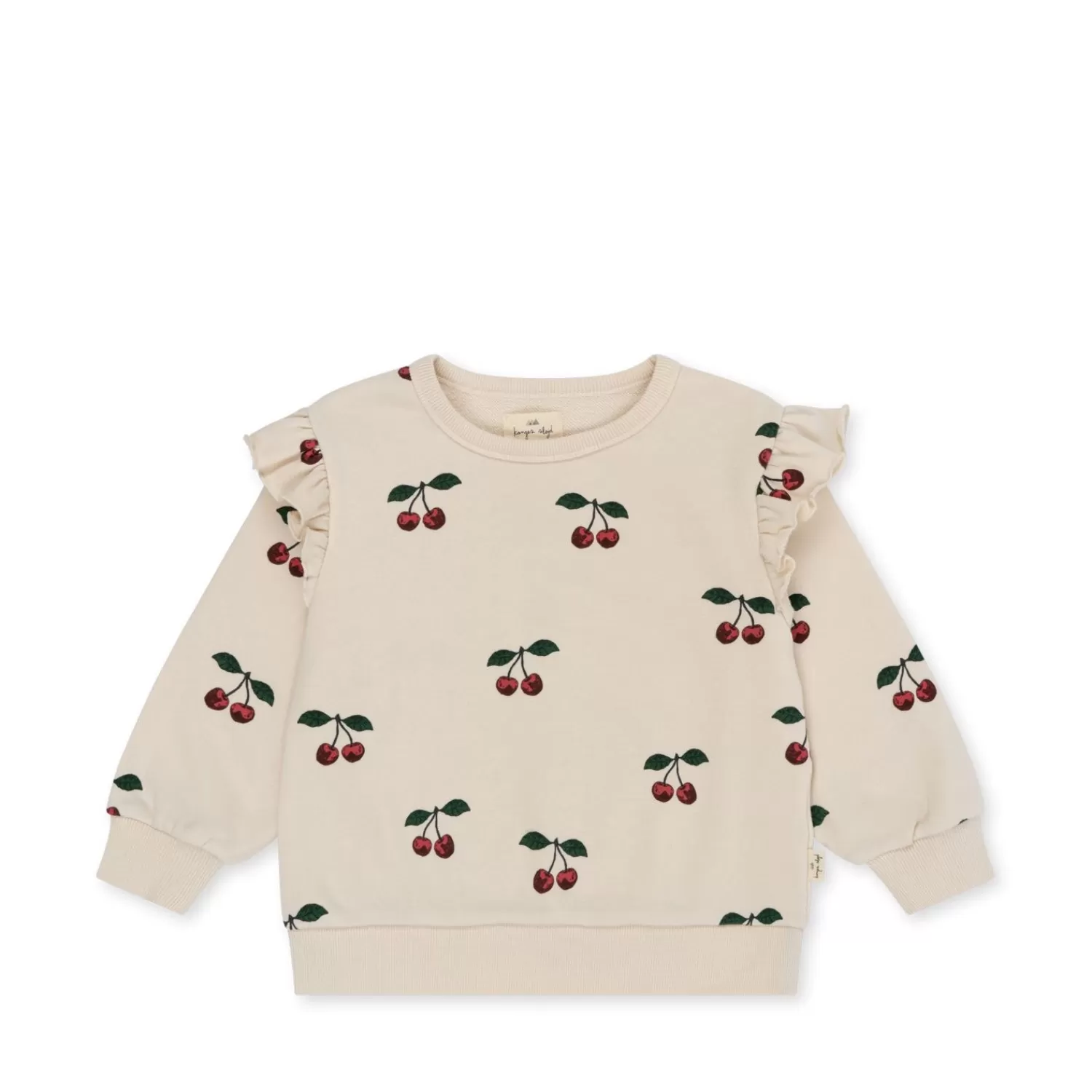 Fashion Konges Sløjd Lou-Sweatshirt Met Ruches - Ma Grande Cerise