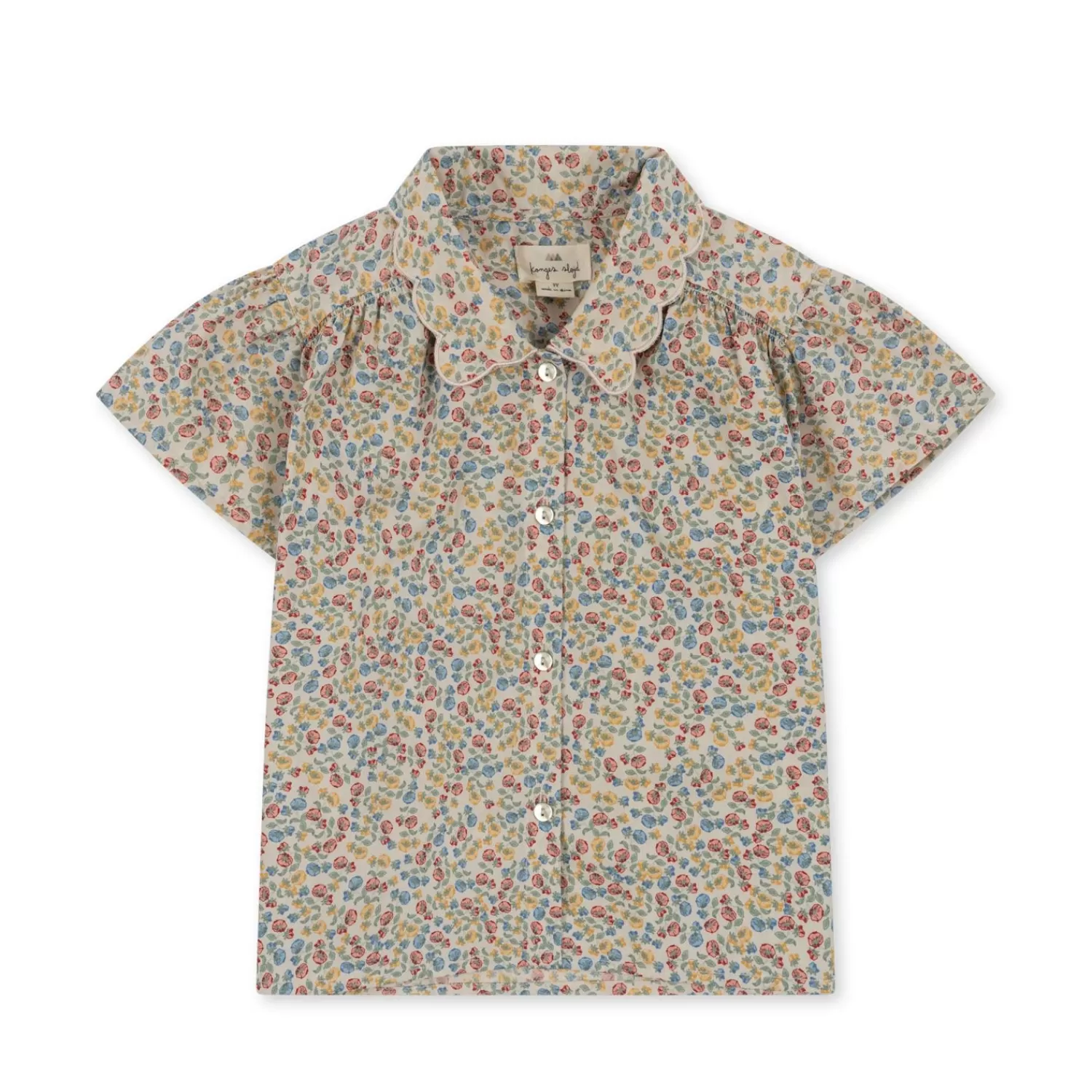 Discount Konges Sløjd Mathilda-Shirt Met Korte Mouwen - Espalier Ete