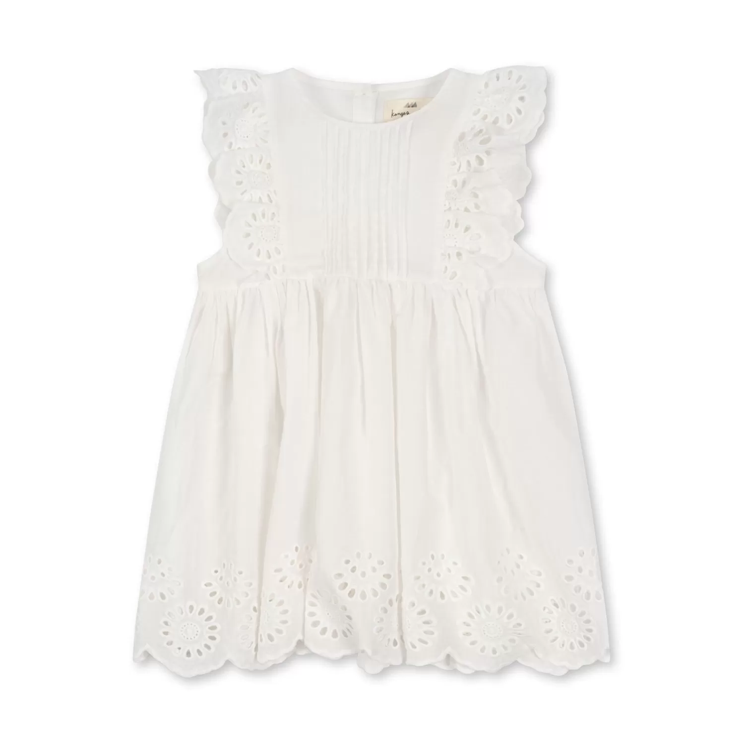 Hot Konges Sløjd Posey-Jurk - Optic White
