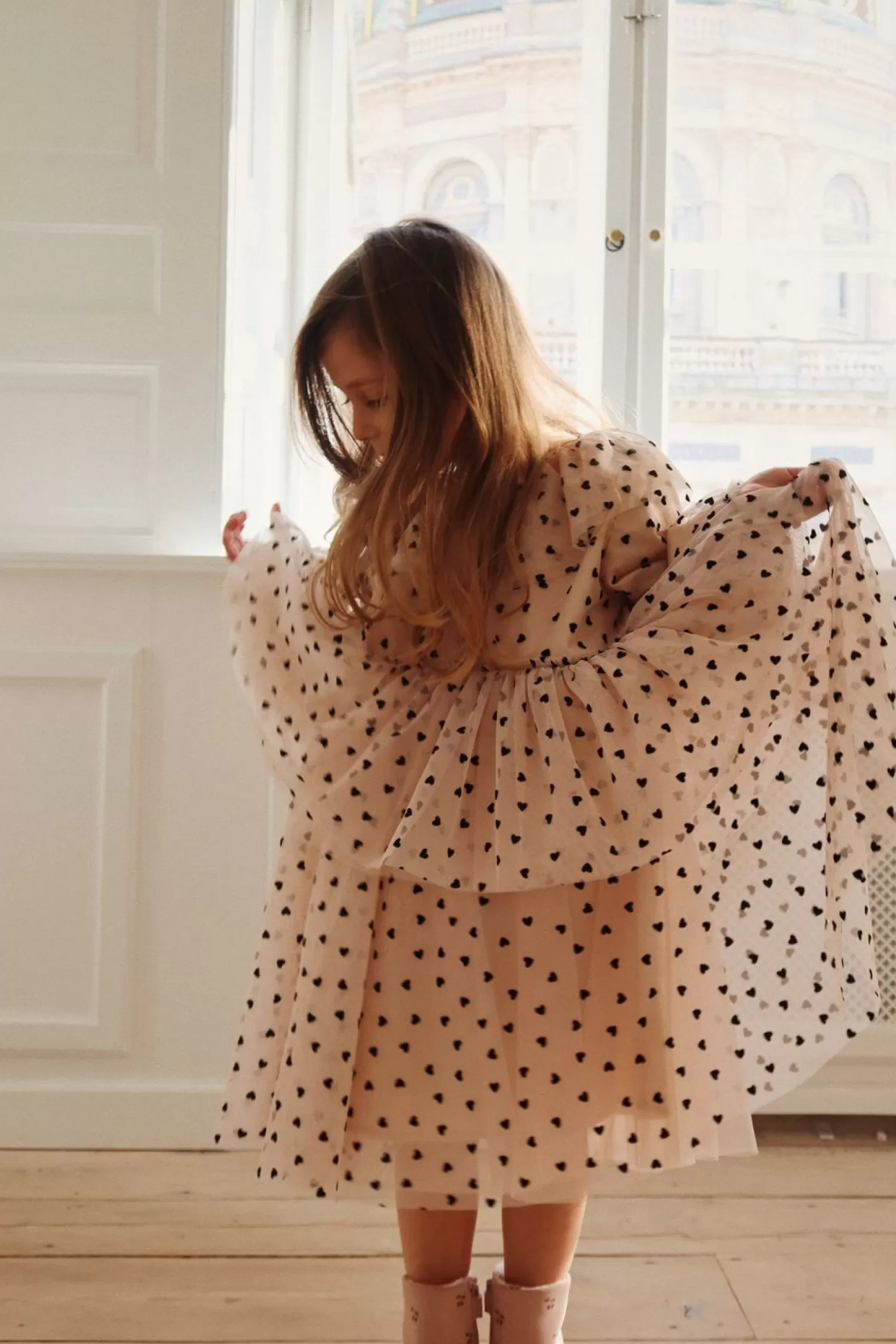 Fashion Konges Sløjd Veludo-Jurk - Heart